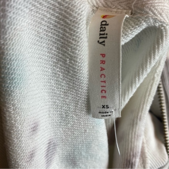 NWT Daily Practice by Anthropologie Embroidered Sleeveless Tunic Sweatsh… - Picture 5 of 13